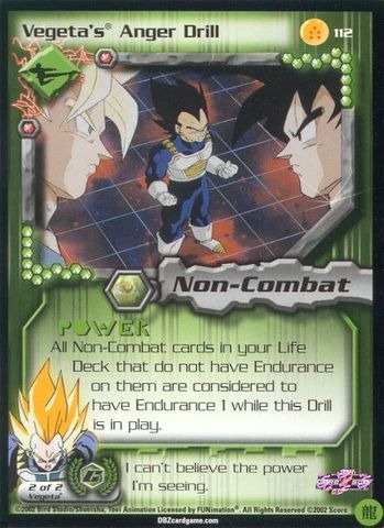 Vegetas Anger Drill - 112 - Unlimited Edition